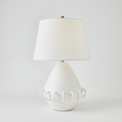 Global Views Bangle Lamp - Matte White