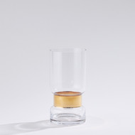 Global Views Belted Hurricane - Gold - Sm