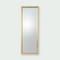 Global Views Bennett Floor Mirror - Brass
