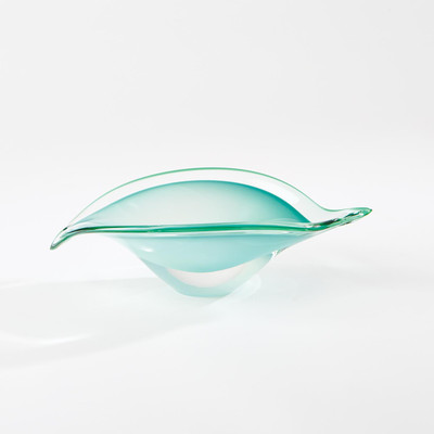 Global Views Bent Leaf Bowl - Celadon - Sm