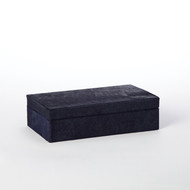 Global Views Blue Hair - on - Hide Box - Sm