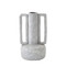 Global Views Bretagne Vase - Light Grey