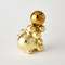 Global Views Bubble Orb Holder - Brass w - Brass Sphere - Lg