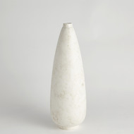 Global Views Bubble Pear Shape Vase - Ivory - Med