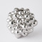 Global Views Bubble Vase - Bright Silver - Lg