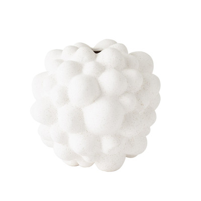 Global Views Bubble Vase - Volcanic White - Lg