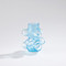Global Views Bubbled Vase - Blue - Sm