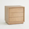 Global Views Burst Bedside Chest - Nutmeg - Left