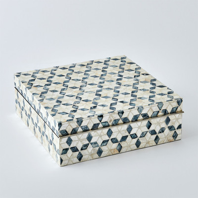 Global Views Capiz Shell Box - Lg