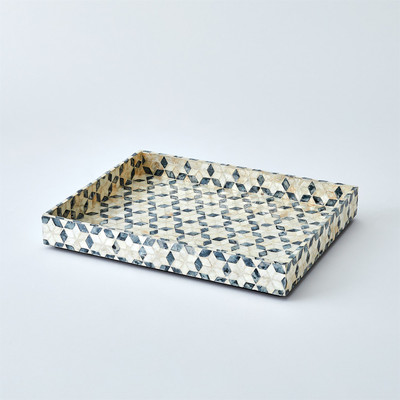 Global Views Capiz Shell Tray - Sm