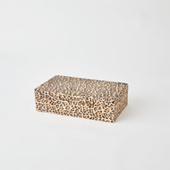 Global Views Cheetah Hair - on - Hide Box - Sm