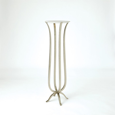 Global Views Chorda Pedestal - Nickel - Lg