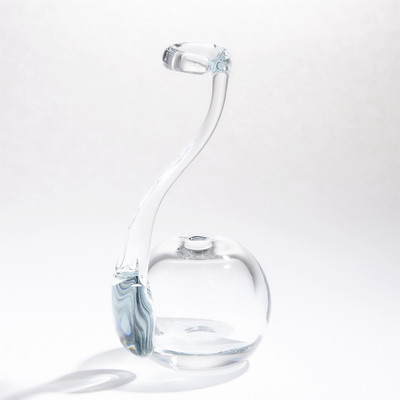 Global Views Clear Ring Flower Vase