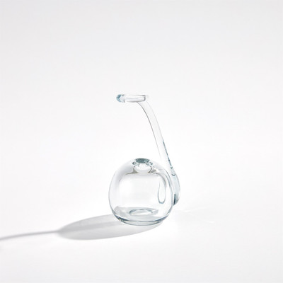 Global Views Clear Ring Flower Vase - Sm