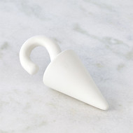 Global Views Cone Drop - Matte White