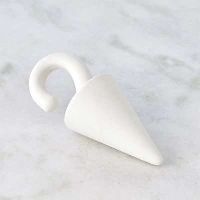 Global Views Cone Drop - Matte White