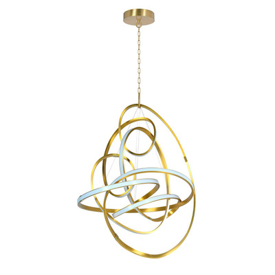 Global Views Convolution Chandelier