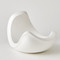 Global Views Curl Bowl - Matte White - Lg
