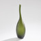 Global Views Curvature Bottle - Olive - Tall