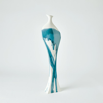 Global Views Curvy Bottle - Lambs Ear - Lg