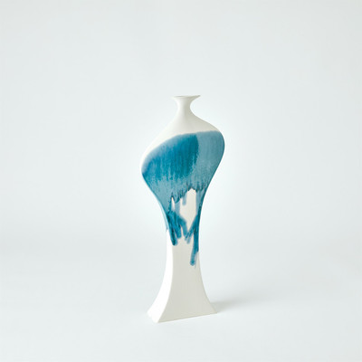 Global Views Curvy Bottle - Lambs Ear - Sm