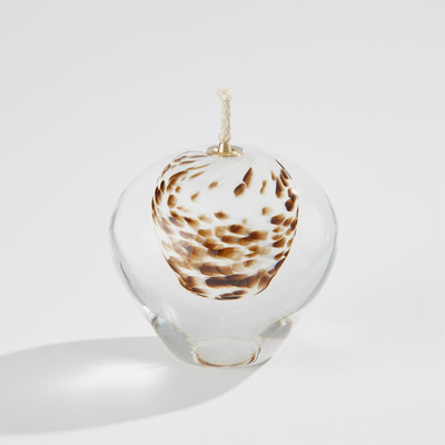 Global Views Daphne Oil Candle - Brown Spots - Sm