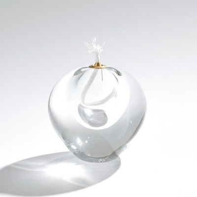 Global Views Daphne Oil Candle - Clear - Sm