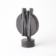 Global Views Deconstructed Disk Sculpture