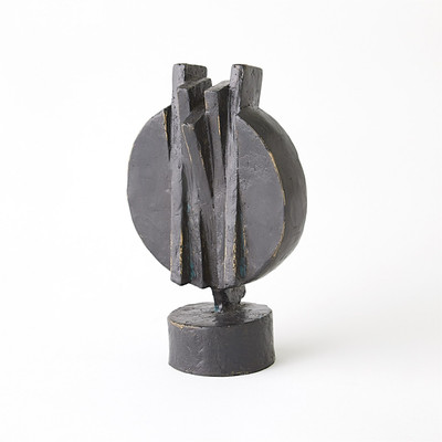 Global Views Deconstructed Disk Sculpture