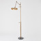 Global Views Display Floor Lamp - Brass