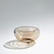 Global Views Double Take Bowl - Light Topaz - Med