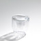 Global Views Double Take Vase - Clear Seeded - Short