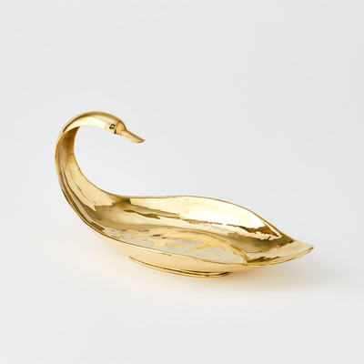Global Views Duck Bowl - Polished Brass - Sm