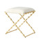 Global Views Elder Bench - Gold Leaf - Avoletta