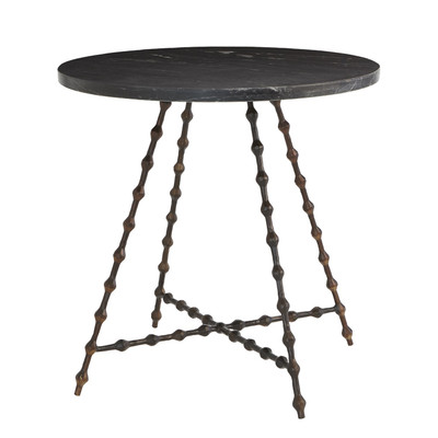 Global Views Elder End Table - Bronze