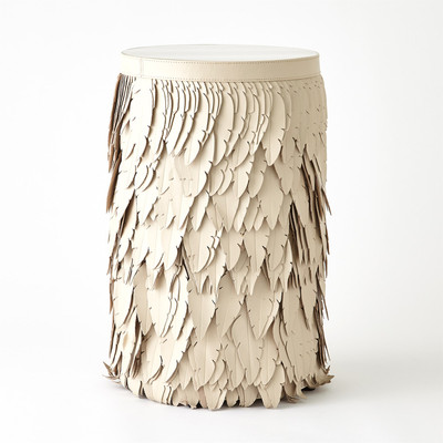 Global Views Emily Martini Table - Ivory