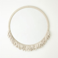 Global Views Emily Mirror - Ivory