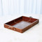 Global Views Emporium Home Tiburtina Tray - Saddle