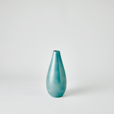 Global Views Feathered Vase - Lambs Ear - Sm