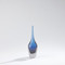 Global Views Flecked Spire Bottle - Blue - Sm