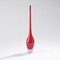 Global Views Flecked Spire Bottle - Red - Lg