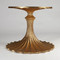Global Views Flute Table Base - Gold Leaf - 34
