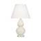 Small Double Gourd Table Lamp - Bone