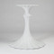 Global Views Flute Table Base - White - 26