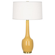Delilah Table Lamp - Antique Brass - Sunset