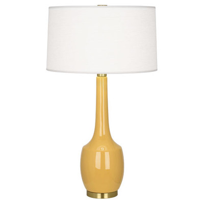 Delilah Table Lamp - Antique Brass - Sunset