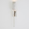 Global Views Fluted Single Sconce - Nickel