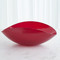 Global Views Folded Bowl - Deep Red - Lg