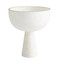 Global Views Footed Alabaster Bowl w - Gold