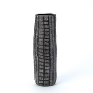 Global Views Frequency Vase - Black - Lg